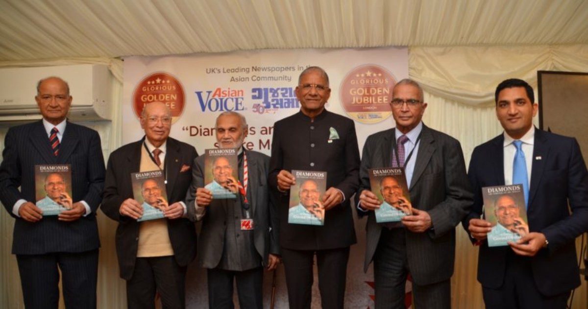 Diamond Baron and Philanthropist Govind Dholakia Felicitated at The Cholmondeley Room of the UK Parliament